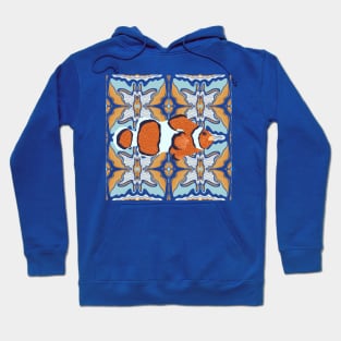 Abstract Clownfish Hoodie